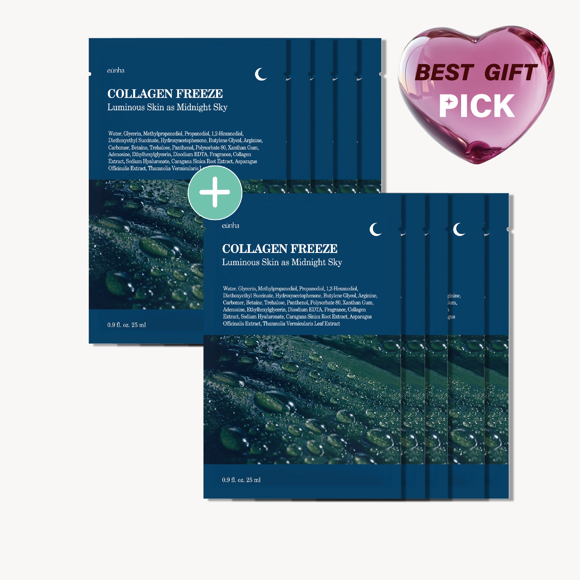 COLLAGEN FREEZE Mask Set - Anti-Wrinkle